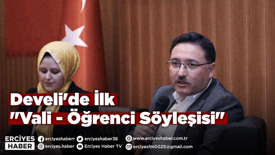 Develi'de İlk 